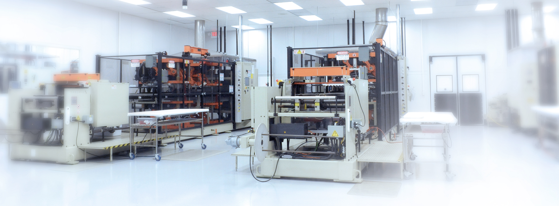 Thermoforming Machines in Clean Room