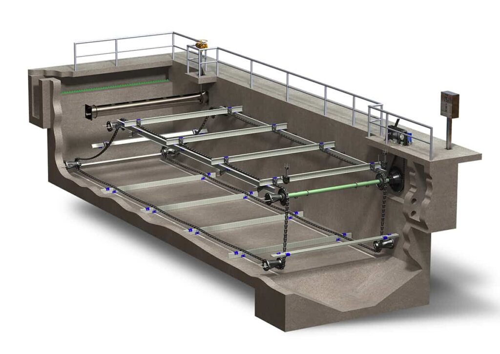 Rectangular clarifier systems