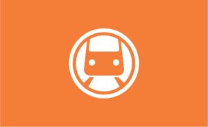 Transportation History orange icon