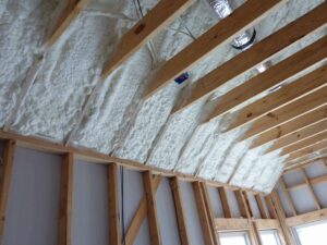 Spray Foam Attic Installation