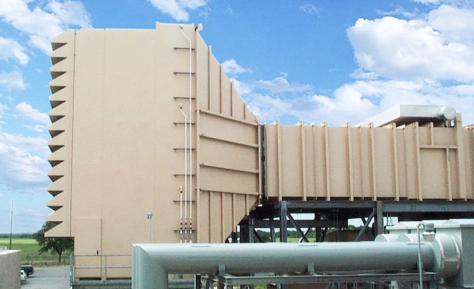 Eliminadores celulares de deriva en la entrada de la turbina de la torre de refrigeración