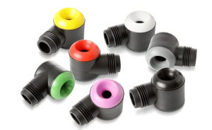 an image showing different colors of k series spray nozzles