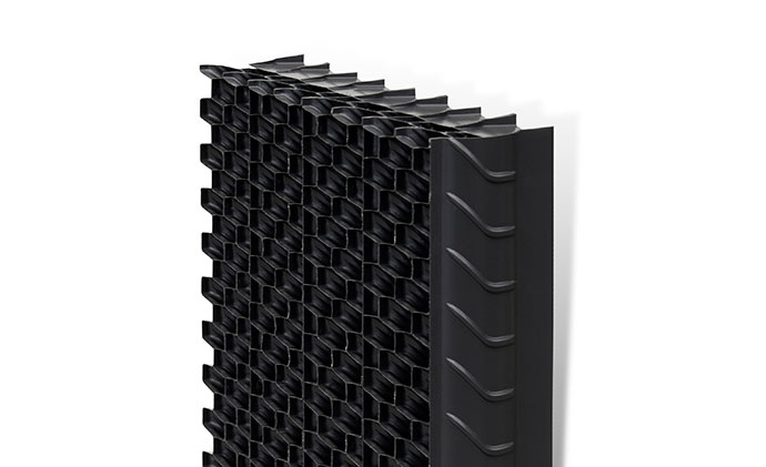 an image showcasing the CL80 cooling tower inlet louver